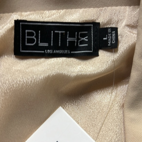 Blithe Cutout Back Blazer Cream - Picture 5 of 6